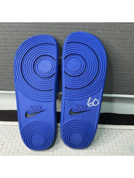 Nike Offcourt Men’s Size 15 Los Angeles Rams Hyper Royal / Dark Smoke Grey Slide main image 5